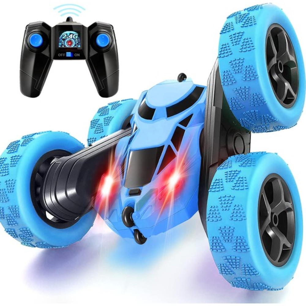 Jiedesheng Uzaktan Kumandalı Araba Dublör Rc Arabalar, 90 Dakika Çalma Süresi, 2.4ghz Çift Taraflı 360° Dönen Farlı Rc Paletli, 4WD Off Road Drift ... Diğer Fiyatı