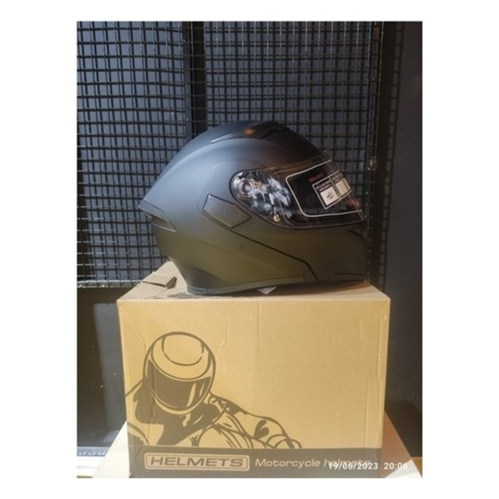 Jıekaı JK-902 Çene Açılır Kask Mat Siyah (M) Motorsiklet Kaskları Fiyatı