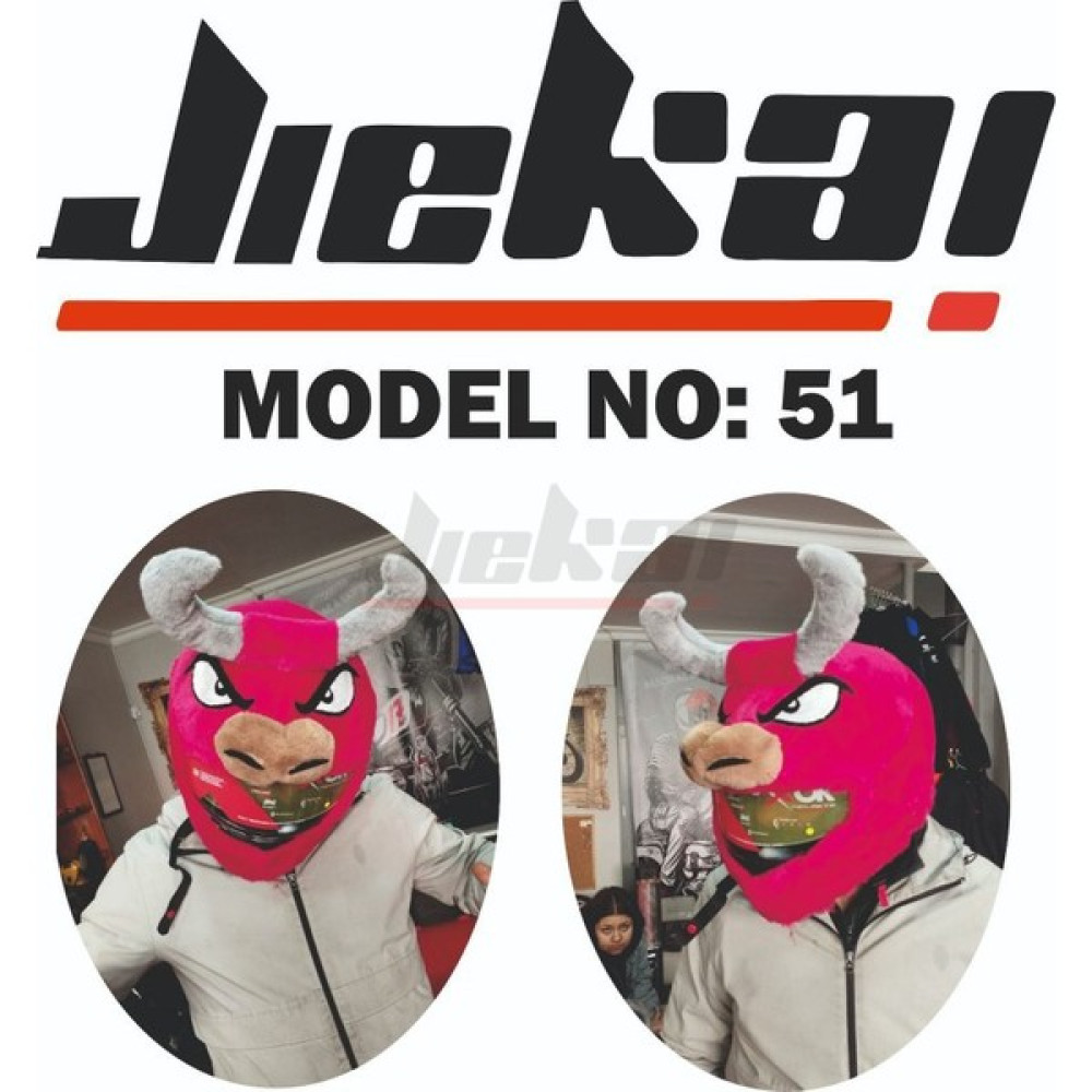 Jiekai Kask Peluş (Model 51) Motorsiklet Kaskları Fiyatı