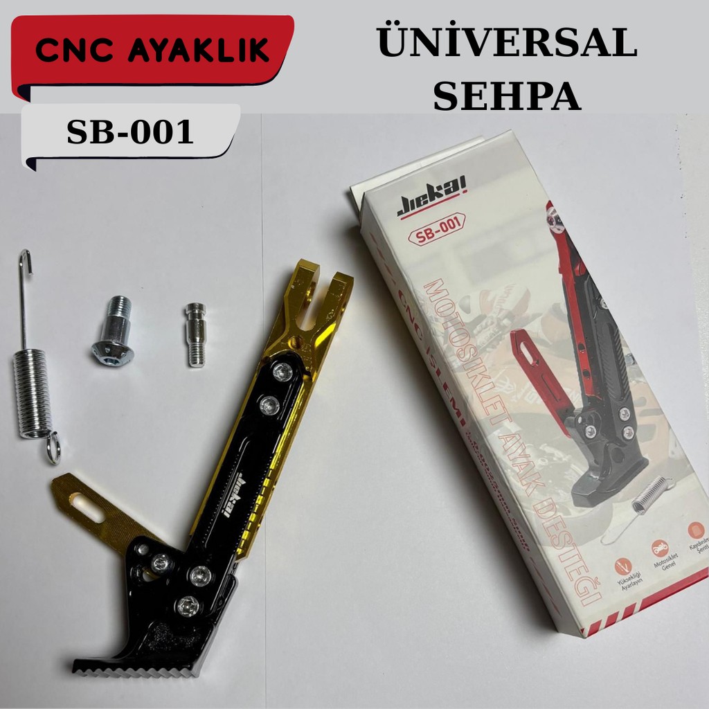 Jiekai SB-001 Üniversal Cnc Yan Sehpa Ayaklık - Altın Yan Sehpa Fiyatı