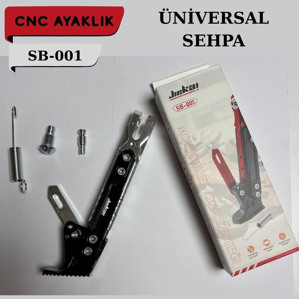 Jiekai SB-001 Üniversal Cnc Yan Sehpa Ayaklık - Gümüş Yan Sehpa Fiyatı