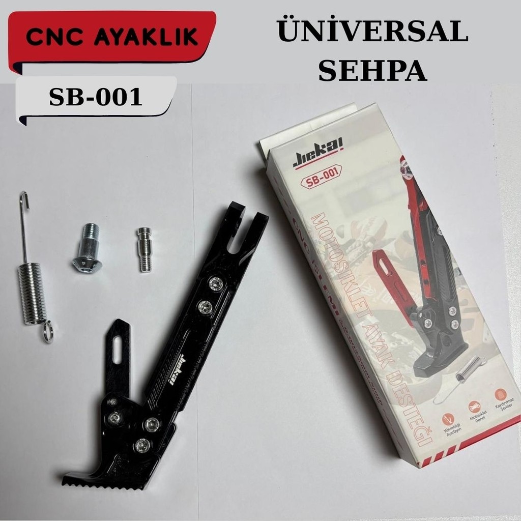 Jiekai SB-001 Üniversal Cnc Yan Sehpa Ayaklık - Siyah Yan Sehpa Fiyatı