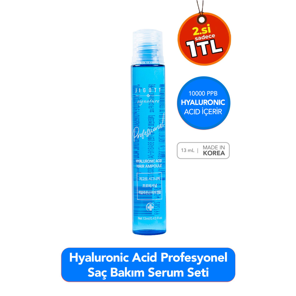 Jigott Hyaluronic Acid Konsantre Saç Bakım Serumu Jigott Professional Hyaluronic Acid Hair Ampoule 13ml Saç Bakım Maskeleri & Serumlar & Spreyler Fiyatı