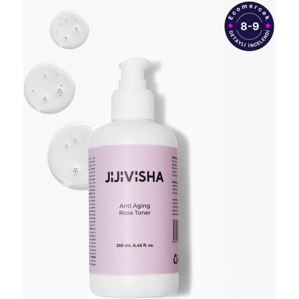 Jijivisha AntiAging Rose Toner (Gül Mayası Toniği) 250ml Cilt Temizleme ve Peeling Fiyatı