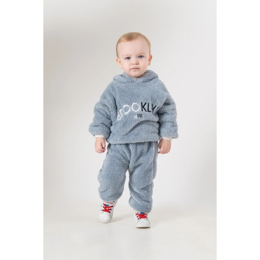 Jikko Baby Welsoft Brooklyn Erkek Takım Yumoş Eşofman Takımı Nakışlı 2'li Takım Bebek Giysi Takım Fiyatı