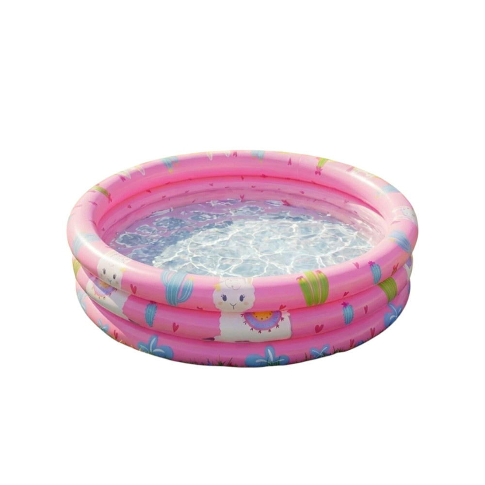 Jilong Üç Halkalı Şişme Çocuk Havuzu – 100 cm x 30 cm Pembe 57167 Diğer Fiyatı