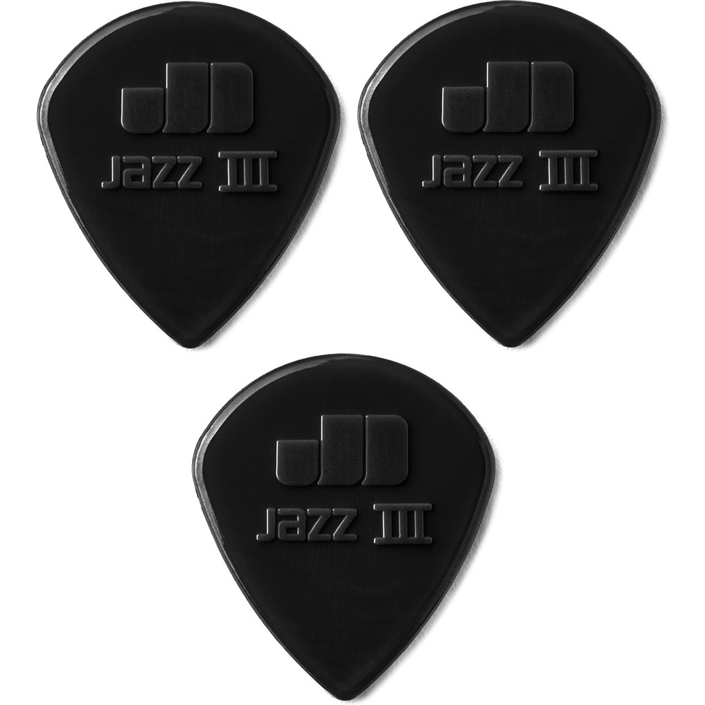 Jim Dunlop 47R3S Gitar Penası 3 Adet Nylon Jazz Iıı Black Pena Diğer Fiyatı