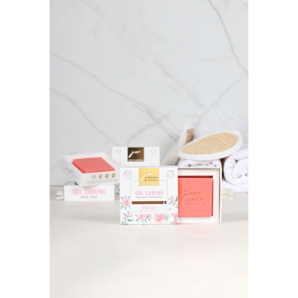 Jimena Natural - Gül Sabunu 150 gr - Rose Soap 150GR Oto Boyaları Fiyatı