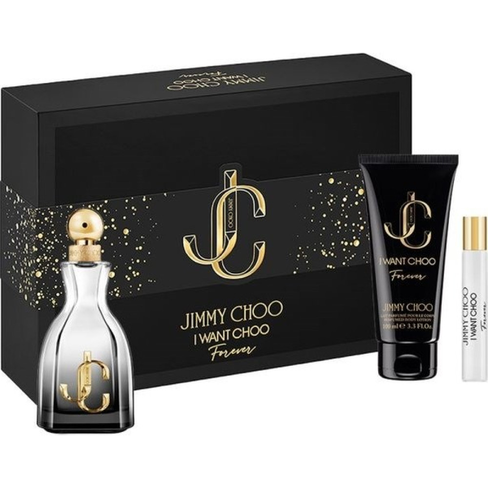 Jimmy Choo I Want Forever EDP 100 Ml + Vücut Losyonu 100 Ml +7,5 Ml EDP Kadın Parfüm Set Kadın Parfümleri Fiyatı