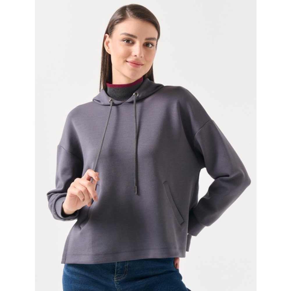 Jimmy Key Kadın Antrasit Sweatshirt Bayan Sweatshirt Fiyatı