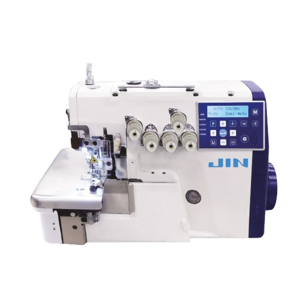 Jın M1-634SF (7 Mm) Direct Drive, 3 Sensörlü, Manyetik Iplik Kesmeli (Giyotin Tip) ve Ayak Kaldırmalı, 6 Iplik (7 Mm) / (9 Mm) Akıllı Overlok Makinesi Oto Boyaları Fiyatı