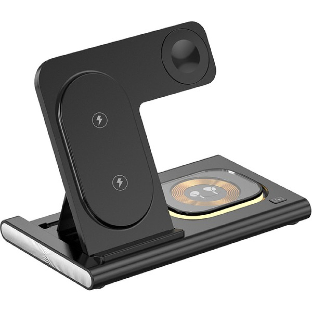 Jingyi 15W Katlanabilir Hızlı Kablosuz Şarj Standı iPhone 14 13 12 Pro Max 11 Apple Watch 8 7 6 3 In 1 Şarj Istasyonu Istasyonu (Yurt Dışından) Cep Telefonu Şarj Cihazı Fiyatı