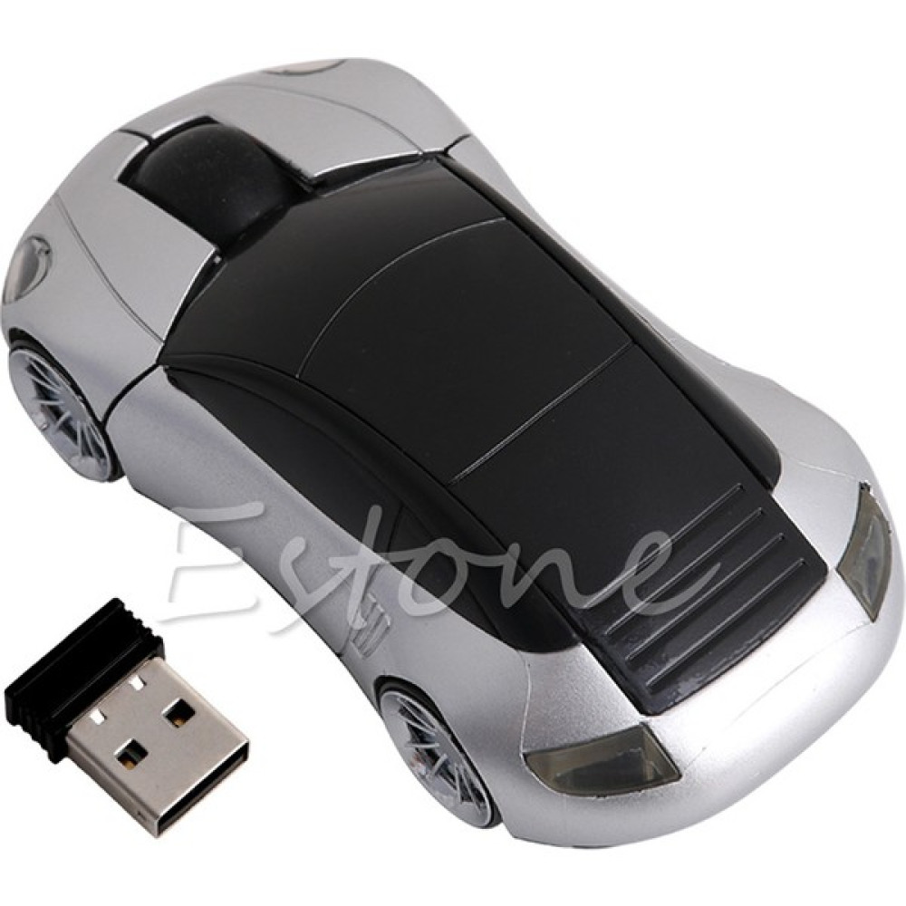 Jingyi Bilgisayar Aksesuarları 2.4 Ghz 3D Optik Kablosuz Fare Fare Araba Şekli Alıcı USB Pc Dizüstü Bilgisayar Için (Yurt Dışından) - Renkli Klavye - Mouse Fiyatı