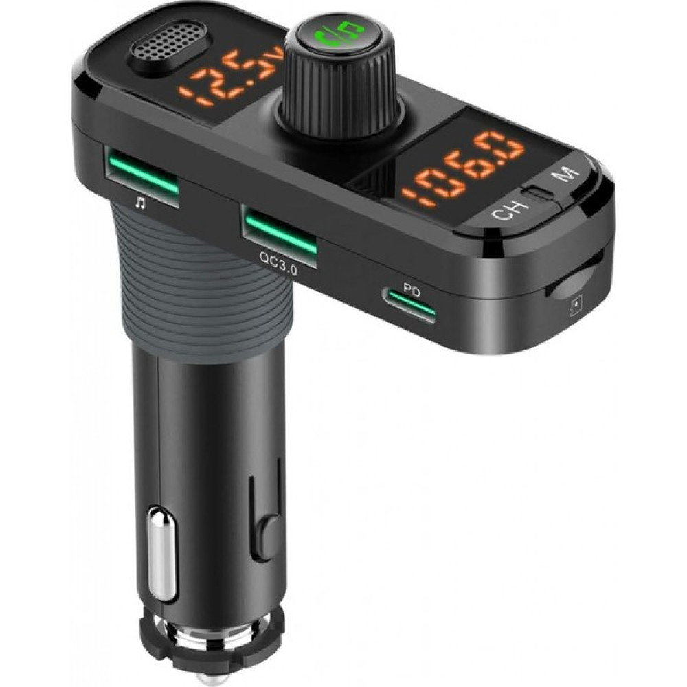 Jingyi Bluetooth Fm Verici, 【Pd 3.0 Ve Kapatma】Araç Bluetooth Adaptörü/Telsiz Vericisi, Veya Serbest Konuşma Tertibatı, A2dp Crystal Ses, Müzik Çal... Cep Telefonu Araç Kiti Fiyatı