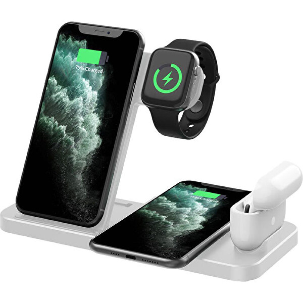 Jingyi Fdgao 15W Kablosuz Şarj Cihazı 4 In 1 Hızlı Şarj Standı Istasyonu Apple Watch 8 7 6 Se Pro iPhone 14 13 12 11 Xs Xr x 8 (Yurt Dışından) Cep Telefonu Şarj Cihazı Fiyatı
