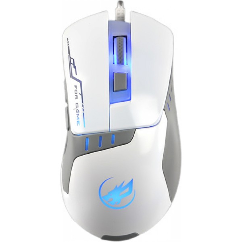 Jingyi Optik Fiber Kablolu Fotoelektrik USB Aydınlatmalı Gaming Mouse Beyaz (Yurt Dışından) - Renkli Klavye - Mouse Fiyatı
