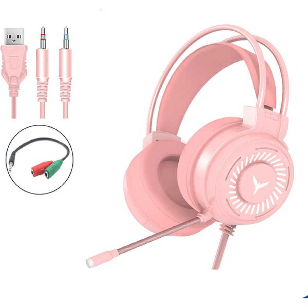 Jingyi Oyuncu Kulaklığı Oyun Müzik Mikrofonlu Kulaklıklar Bilgisayar Pc Xbox Ps4 Için Renkli Işık Kablolu Kulaklık Stereo Ses (Yurt Dışından) Kulak Üstü Kulaklık Fiyatı