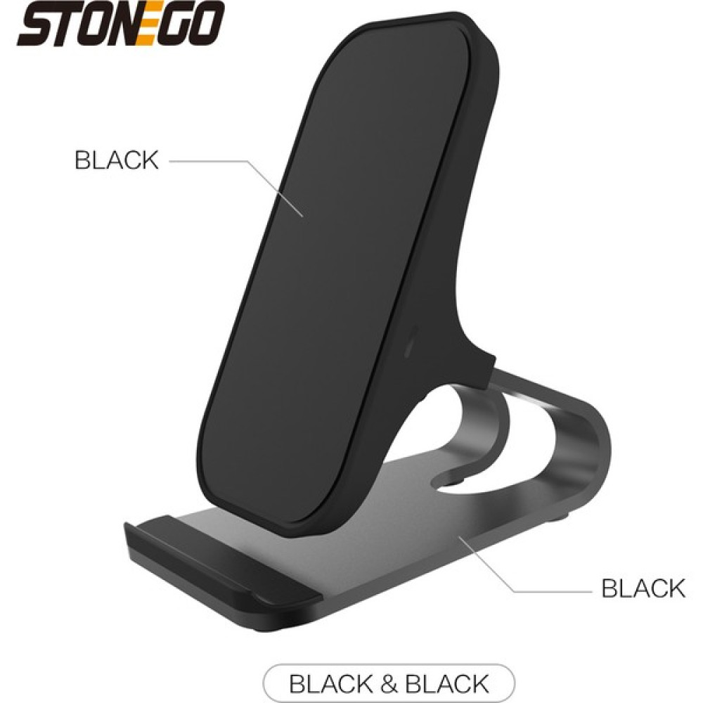 Jingyi Stonego Kablosuz Şarj Tutucu, 10/7.5/5 W Qi Hızlı Kablosuz Şarj Pedi Hızlı Şarj Kablosuz Şarj Yuvası W/tip-C Kablo (Yurt Dışından) Cep Telefonu Şarj Cihazı Fiyatı