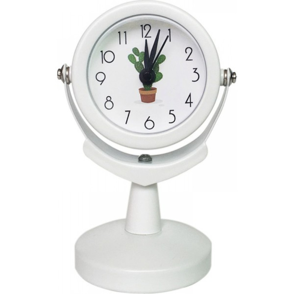 Jingyikeji Radyo Alarmlı Rf Saat Analog Alarm Masası Ölçeksiz Çalar Saat - Beyaz, 6 x 9,5 cm (Yurt Dışından) - Renkli Masa Saati Fiyatı
