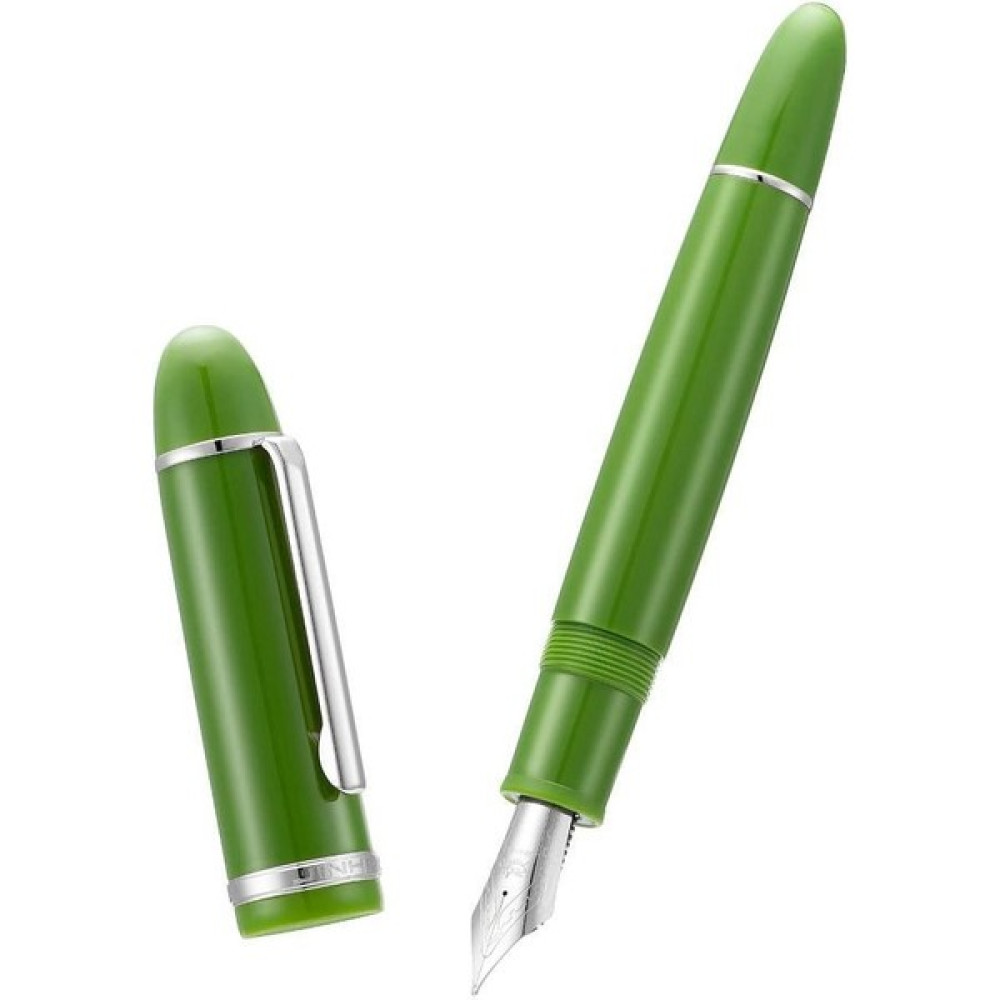 Jinhao X159 Dolma Kalem Avocado Green Chrome Medium Dolma Kalem Fiyatı