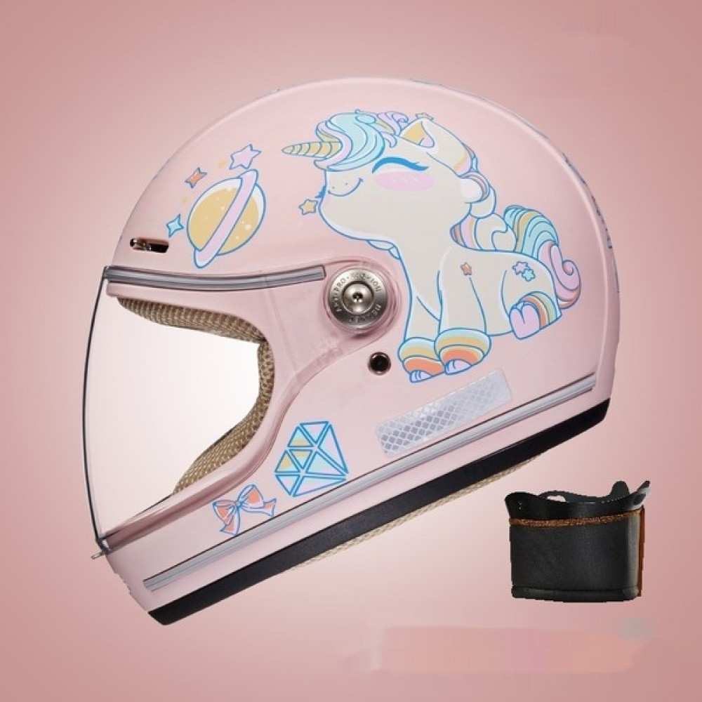 Jinlai Karikatür Unicorn Çocuk Sıcak Kask (Yurt Dışından) - Pembe - Standart Motorsiklet Kaskları Fiyatı
