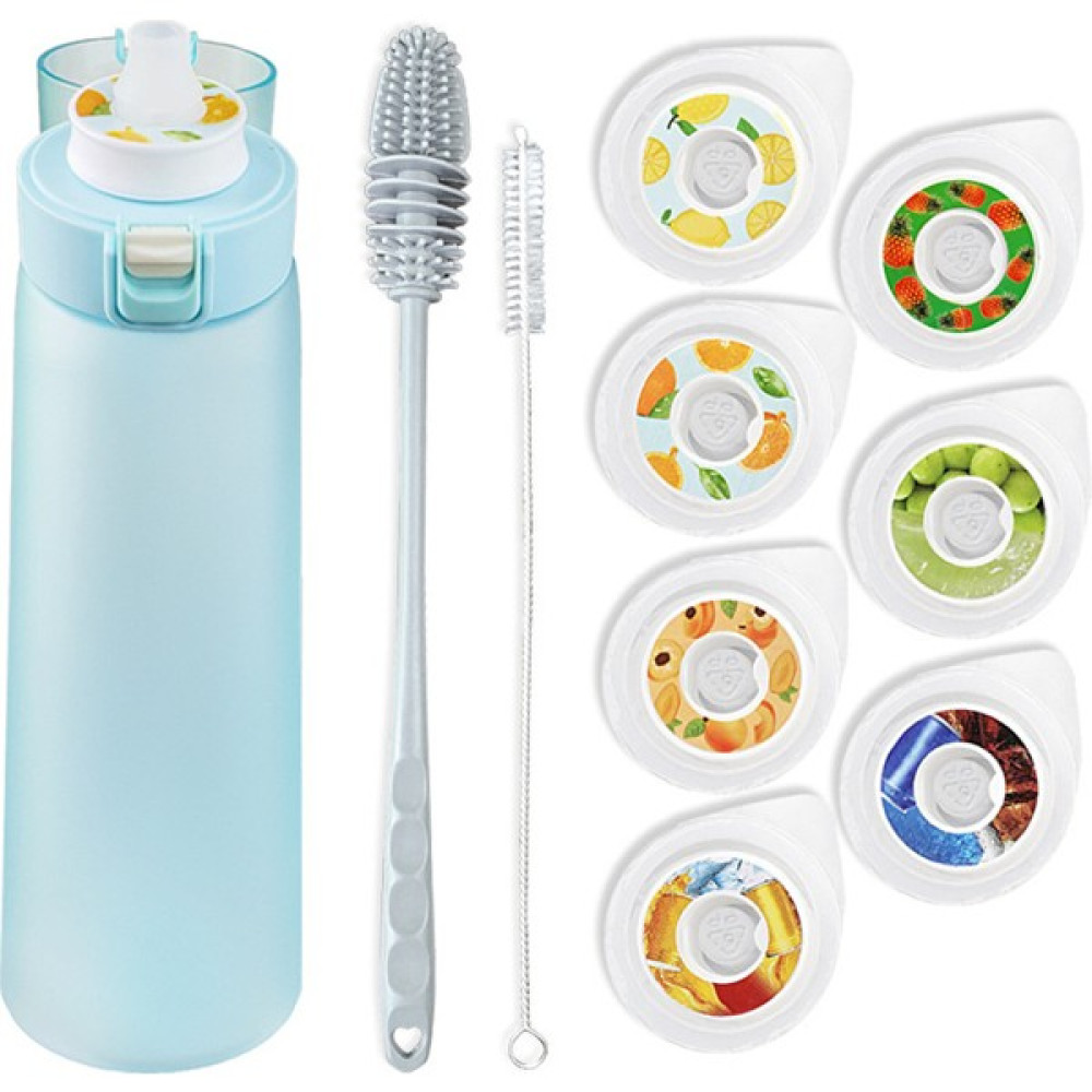 Jinwei-HB Hilker Tritan Air-Up 650 ml Meyve Aromalı Su Şişesi - Mor (Yurt Dışından) - Açık Mavi Suluk Fiyatı