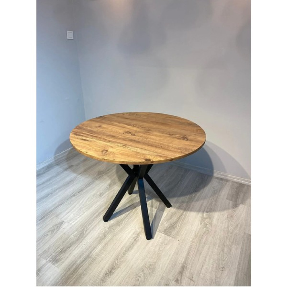 Jiyo Yuvarlak Yemek Masası Atlantik Çam - 80x80 Yemek & Mutfak Masası Fiyatı