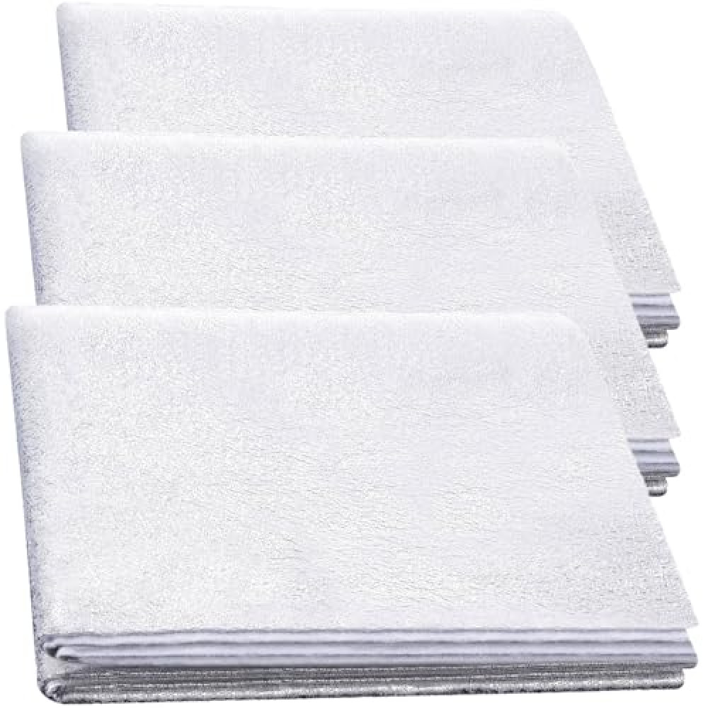 JIYUANCH 3 Pcs 36x45 Inch Heat Resistant Batting for Potholders Insulating Thermal Lining Batting for Pot Holders Heat Reflective Fabric
