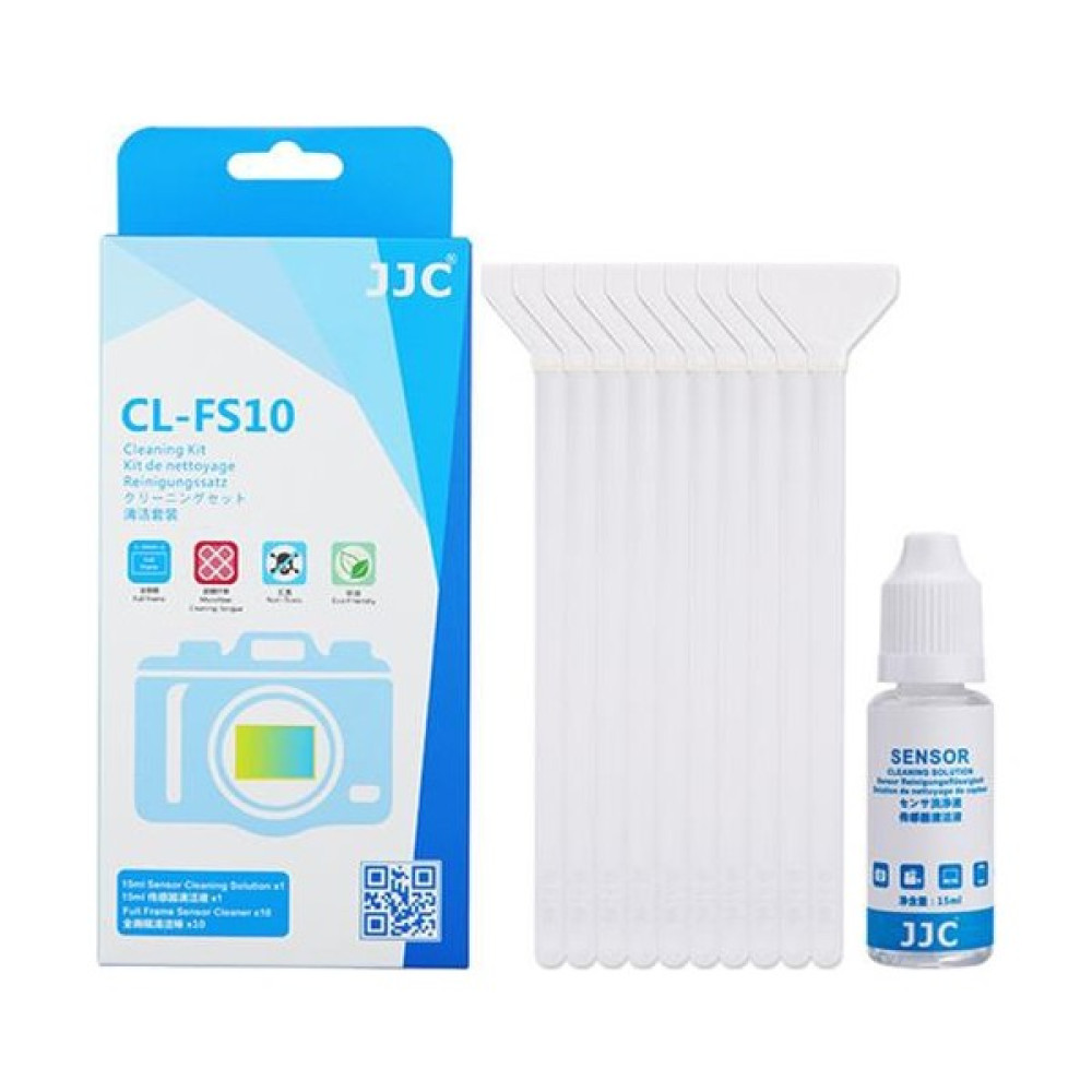 JJC Full Frame Sensor Cleaner Sensör Temizleme Kiti (Likit + 10x Swap) Video Kamera Aksesuarları Fiyatı