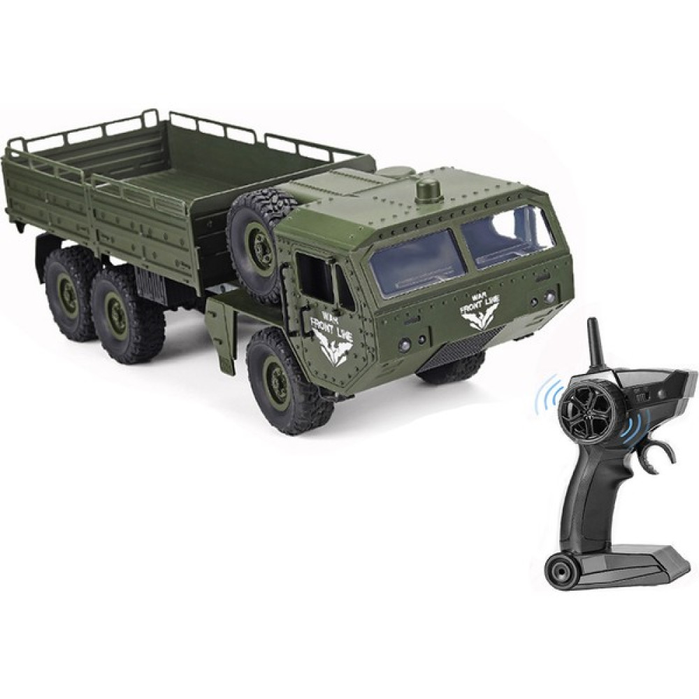 Jjrc Q75 Rc Askeri Kamyon 6WD 2.4 Ghz Ordu Kamyon Off-Road (Yurt Dışından) - Yeşil Oyuncak Araç Fiyatı