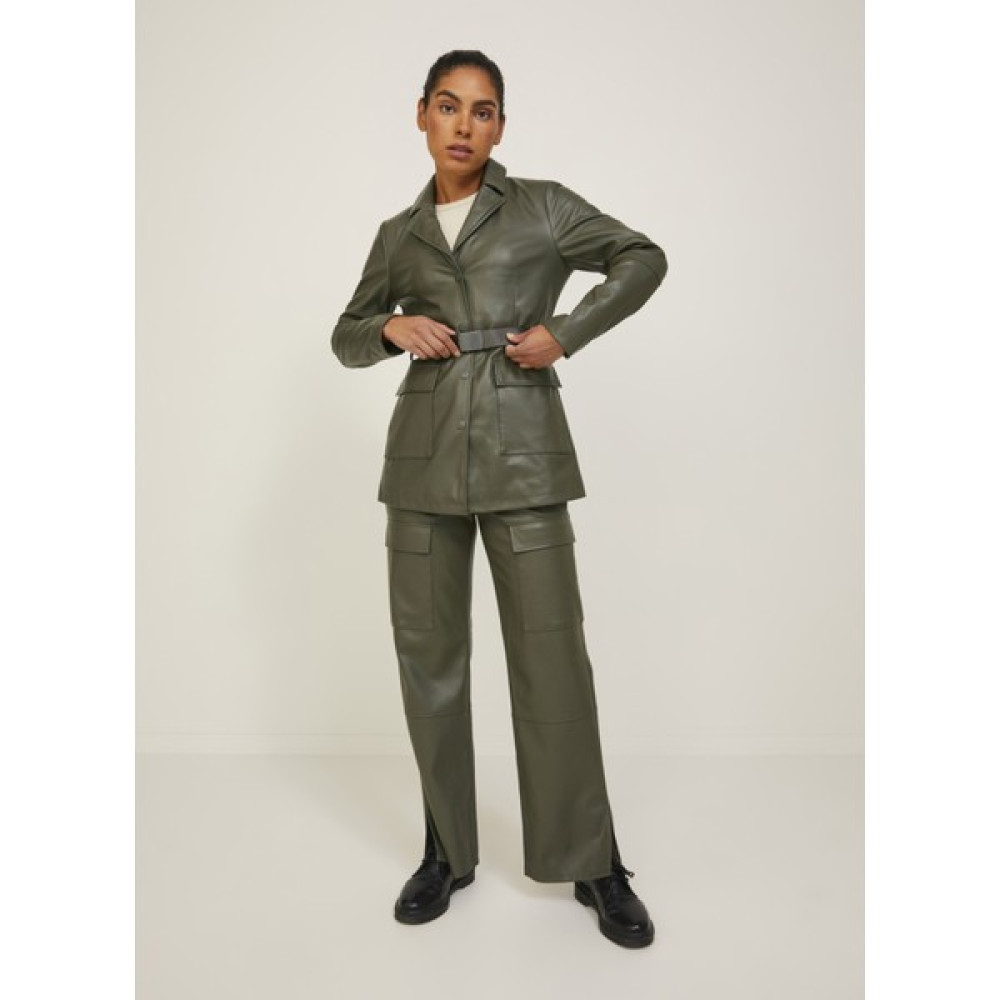 Jjxx Regular Fit Antrasit Kadın Shacket Ceket 12217822 Bayan Ceket Fiyatı