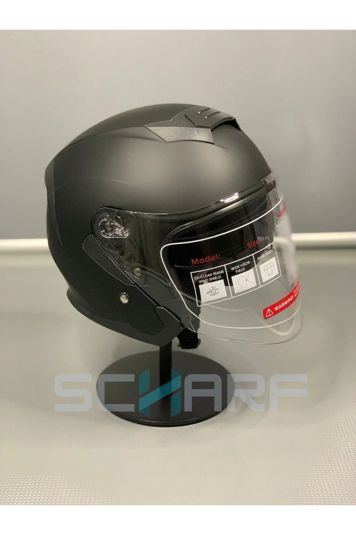 JK20 Jiekai Jk-526 Güneş Vizörlü Yarım Kask Sıfır L Beden" Motorsiklet Kaskları Fiyatı