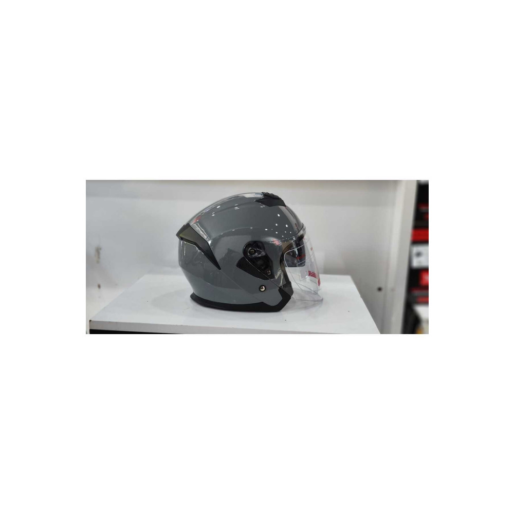 JK20 Jk 526 Güneş Vizörlü Nargo Gri Açık Kask M Beden Motorsiklet Kaskları Fiyatı