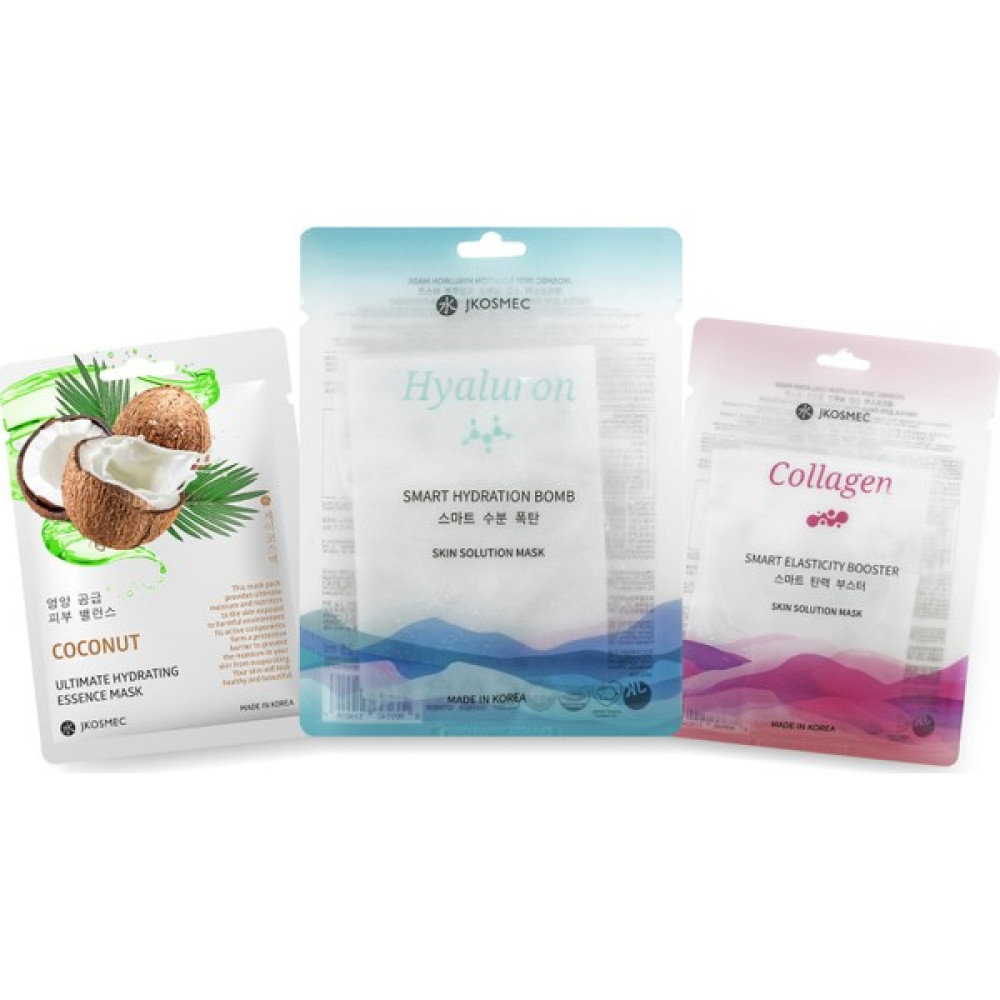 Jkosmec Coconut-Solution Hyaluron-Solution Collagen Maskeler Fiyatı
