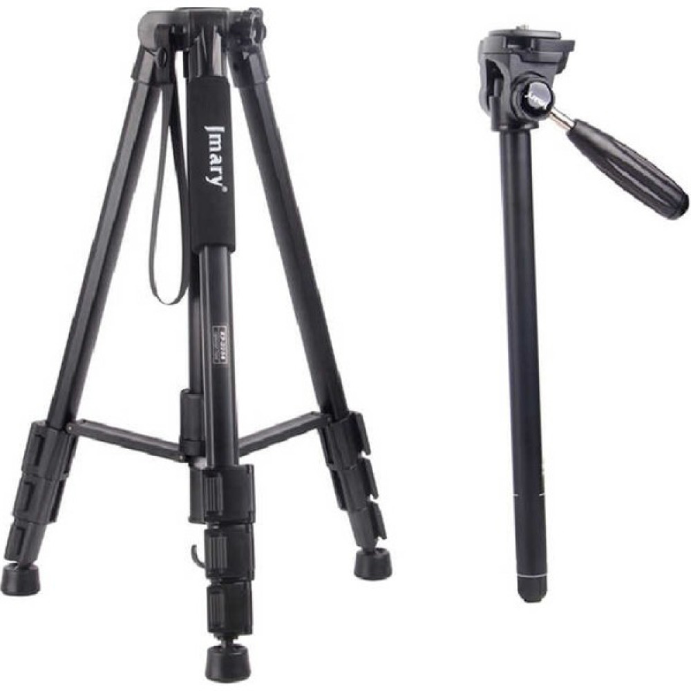 Jmary KP2254 170 cm 3 Kademeli Profesyonel Tripod - Siyah Oto Boyaları Fiyatı