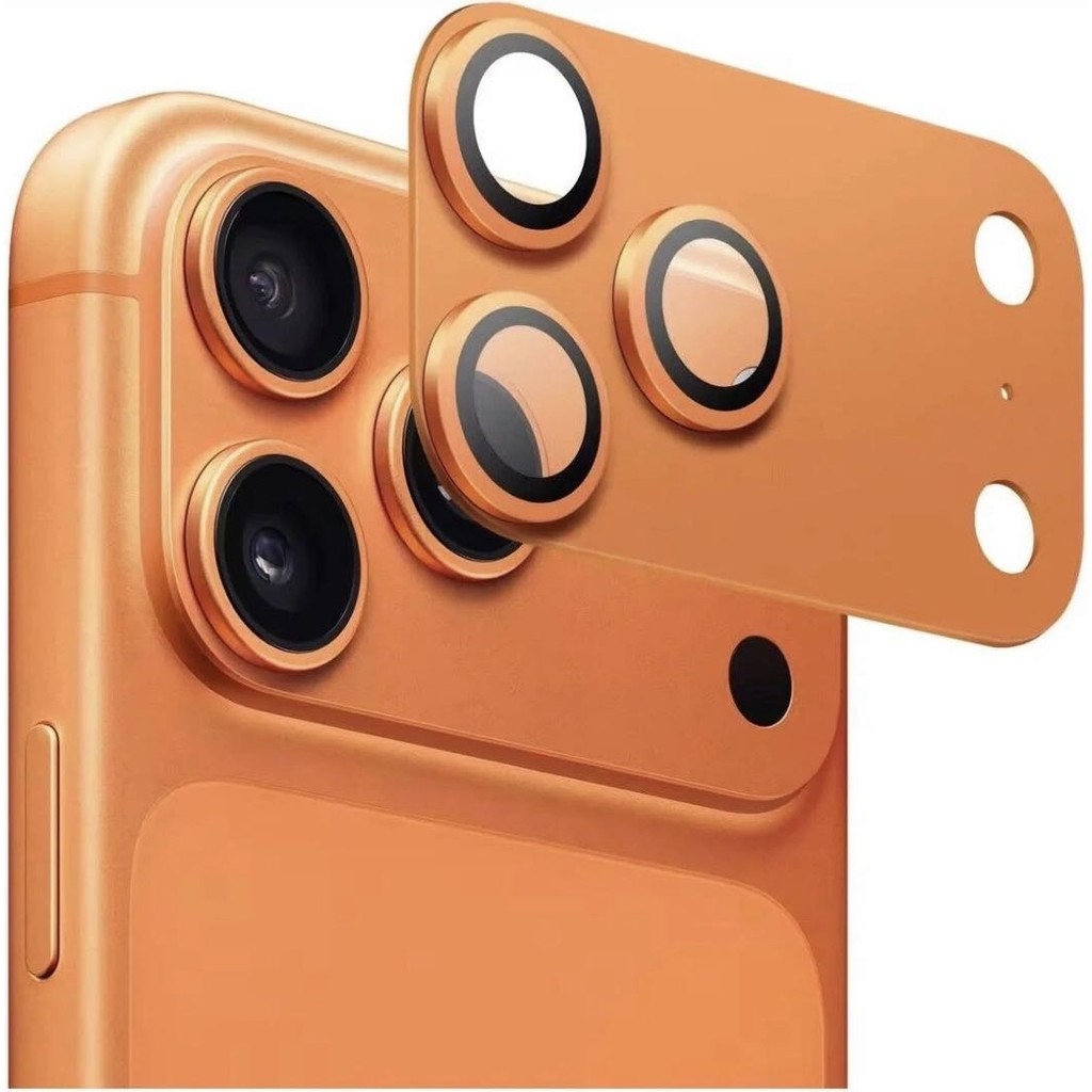 Jnuobi Apple iphone 17 Promax Metal Koruyucu Lens - Turuncu Cep Telefonu Fiyatı