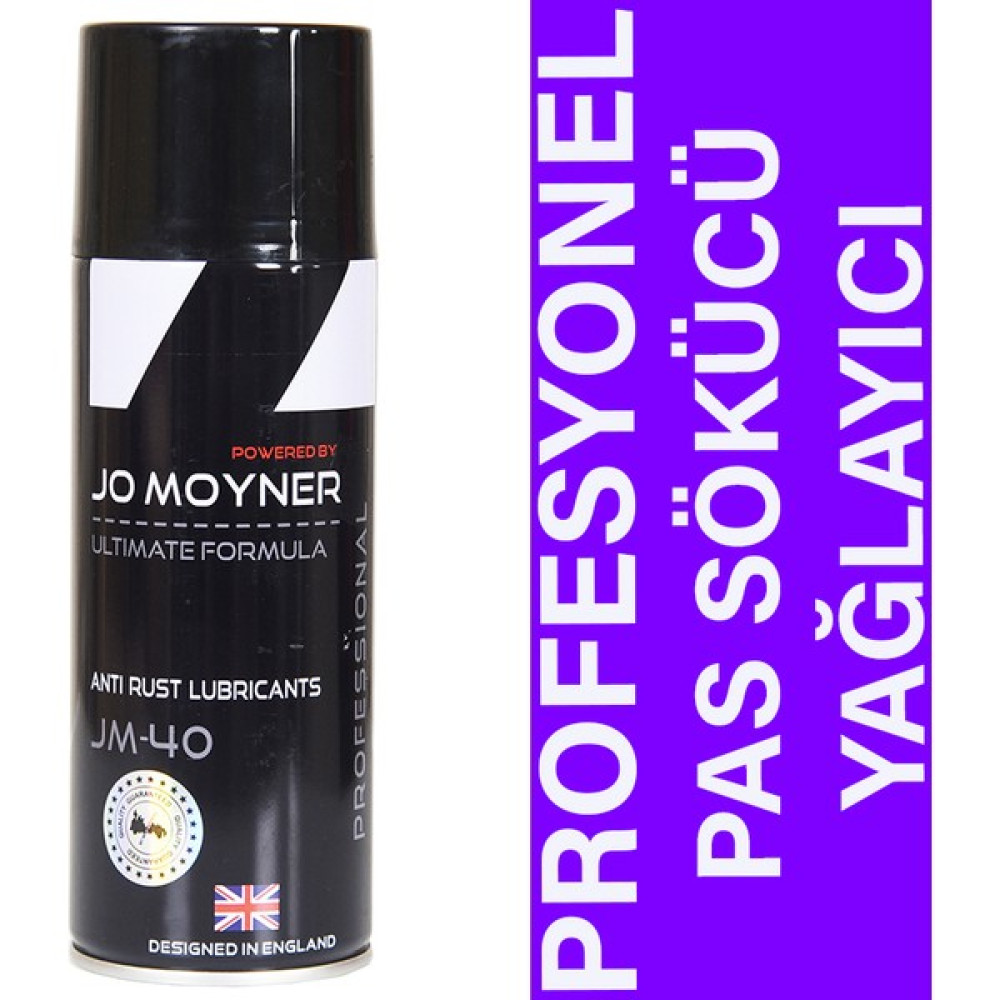 Jo Moyner Çok Amaçlı Pas Sökücü ve Yağlayıcı 450 ml Jm-40 Designed in UK Bakım Spreyleri Fiyatı