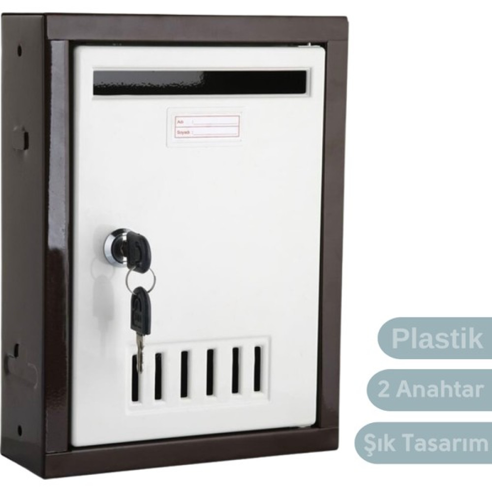 Jobal Sgs Metal 2 Adet Anahtarlı Metal Dilekçe ve Posta Kutusu Sgs 331 Nalburiye & Hırdavat Fiyatı