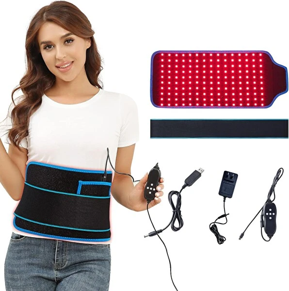 Jobyna 660 NM LED Kırmızı ve Kızılötesi Işık Terapi Kemeri Masaj Cihazları Fiyatı