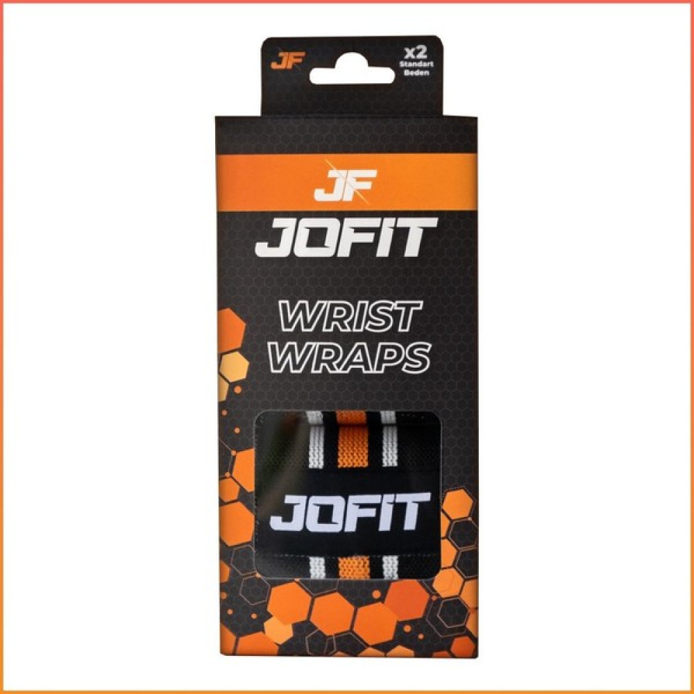Jofit Wrist Wraps Siyah - Turuncu Futbol Malzemeleri Fiyatı