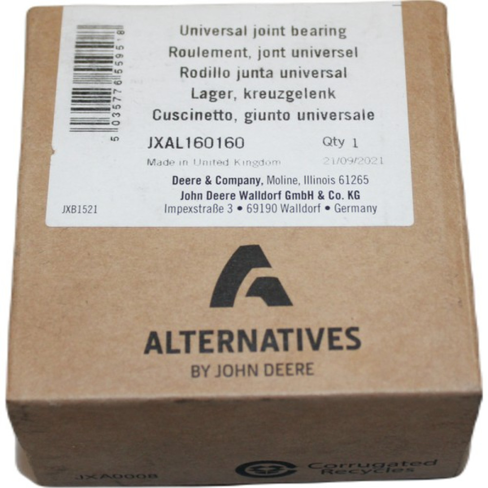 John Deere AL160160 Universal Mafsal - 6B-1204, 6E-1204, 1354, 1850, 6100E Oto Boyaları Fiyatı