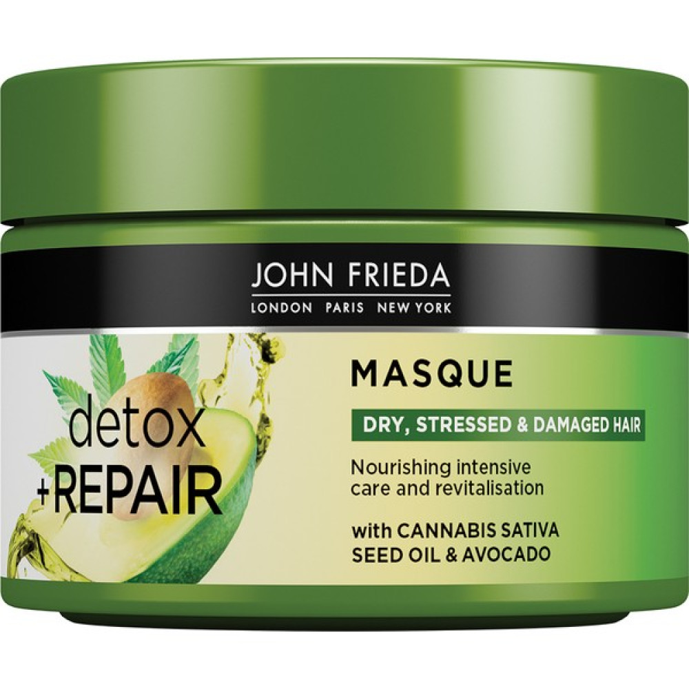 John Frieda Detox & Repair Masque - Detoks Etkili Onarıcı ve Besleyici Bakım Maskesi 250 ml Saç Bakım Maskeleri & Serumlar & Spreyler Fiyatı