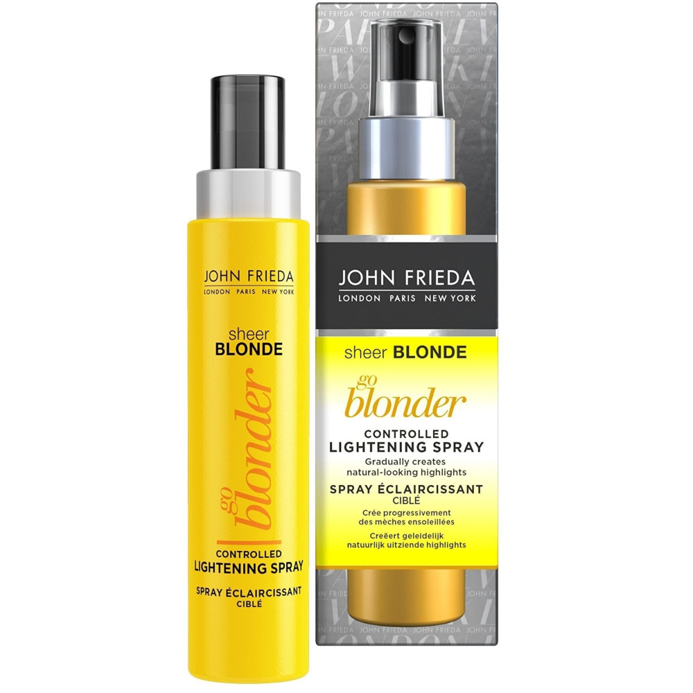 John Frieda Sarı Saçlar için Renk Açıcı Sprey - Sheer Blonde Go Blonder Lightening 100 ml 5037156159240 Saç Bakımı Fiyatı
