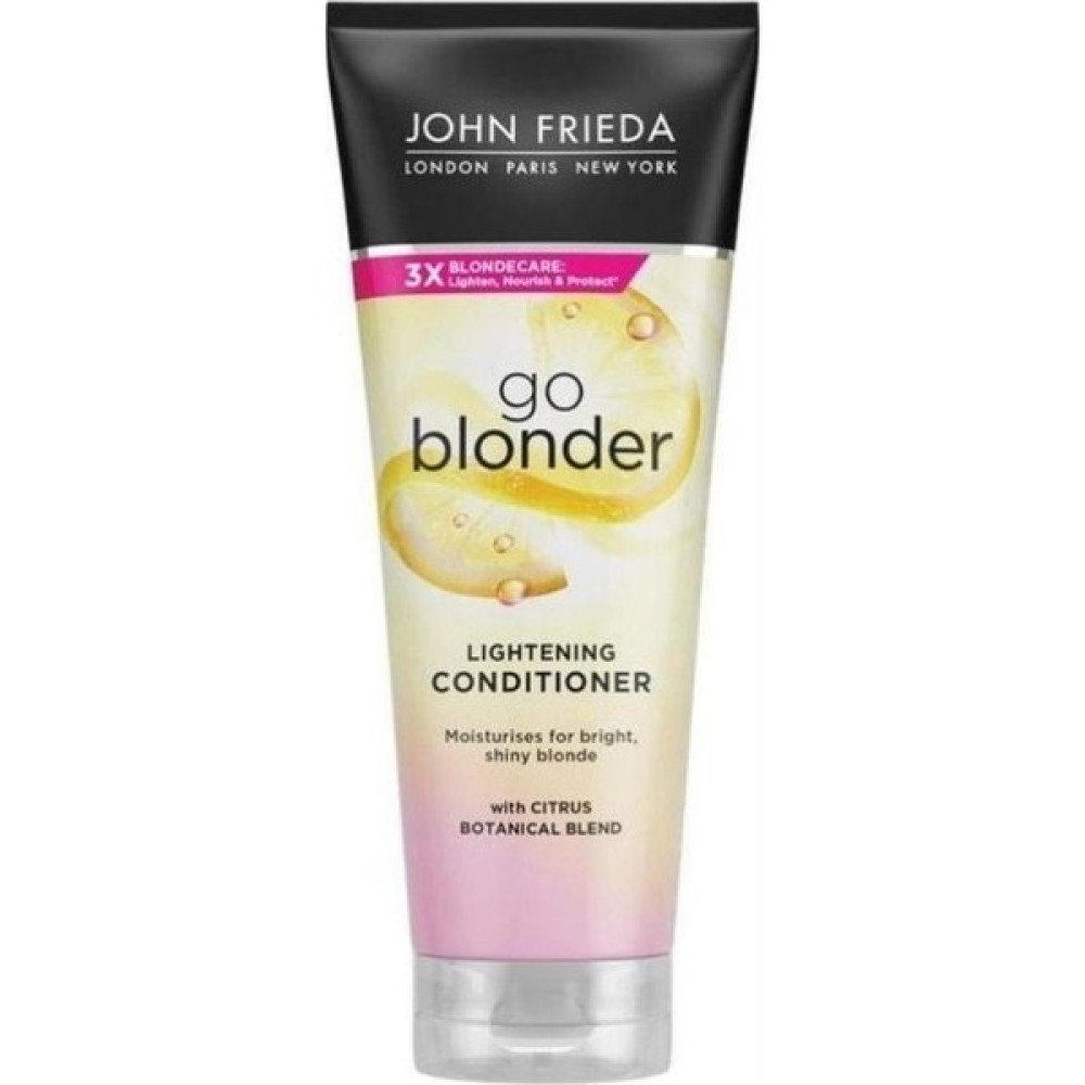 John Frieda Sarı Saçlara Özel Işıltı Veren Saç Bakım Kremi 250 ml Şampuan ve Saç Kremi Fiyatı