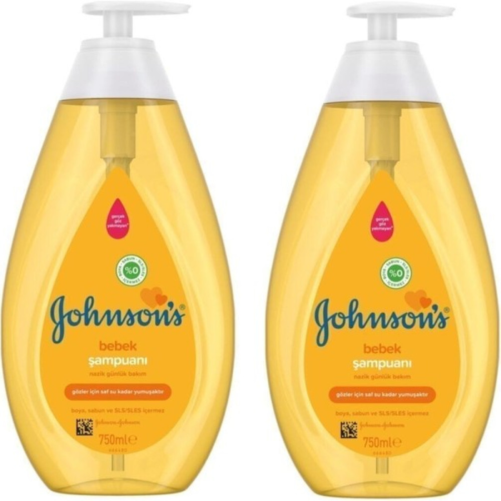 Johnsons Baby 750 ml Bebek Şampuanı x 2 Adet Bebek Şampuanı Fiyatı
