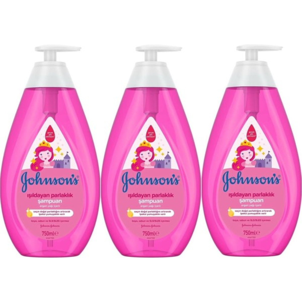 Johnsons Baby Bebek Şampuanı 750ML Işıldayan Parlaklık (3 Lü Set) Oto Boyaları Fiyatı