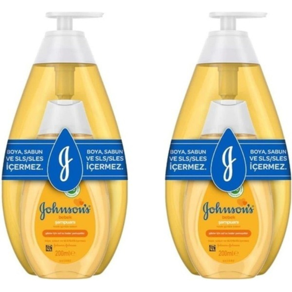 Johnsons Baby Johnson's Baby Johnson's Baby Şampuan 750+200 ml x 2 Adet Bebek Şampuanı Fiyatı