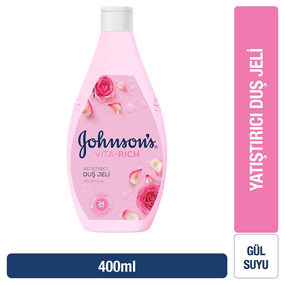 Johnsons Gül Suyu Yatıştırıcı Duş Jeli 400 ml Duş Jelleri ve Banyo Köpükleri Fiyatı