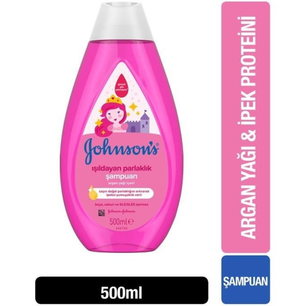 Johnson's Işıldayan Parlaklık Şampuan 500 ml Bebek Şampuanı Fiyatı