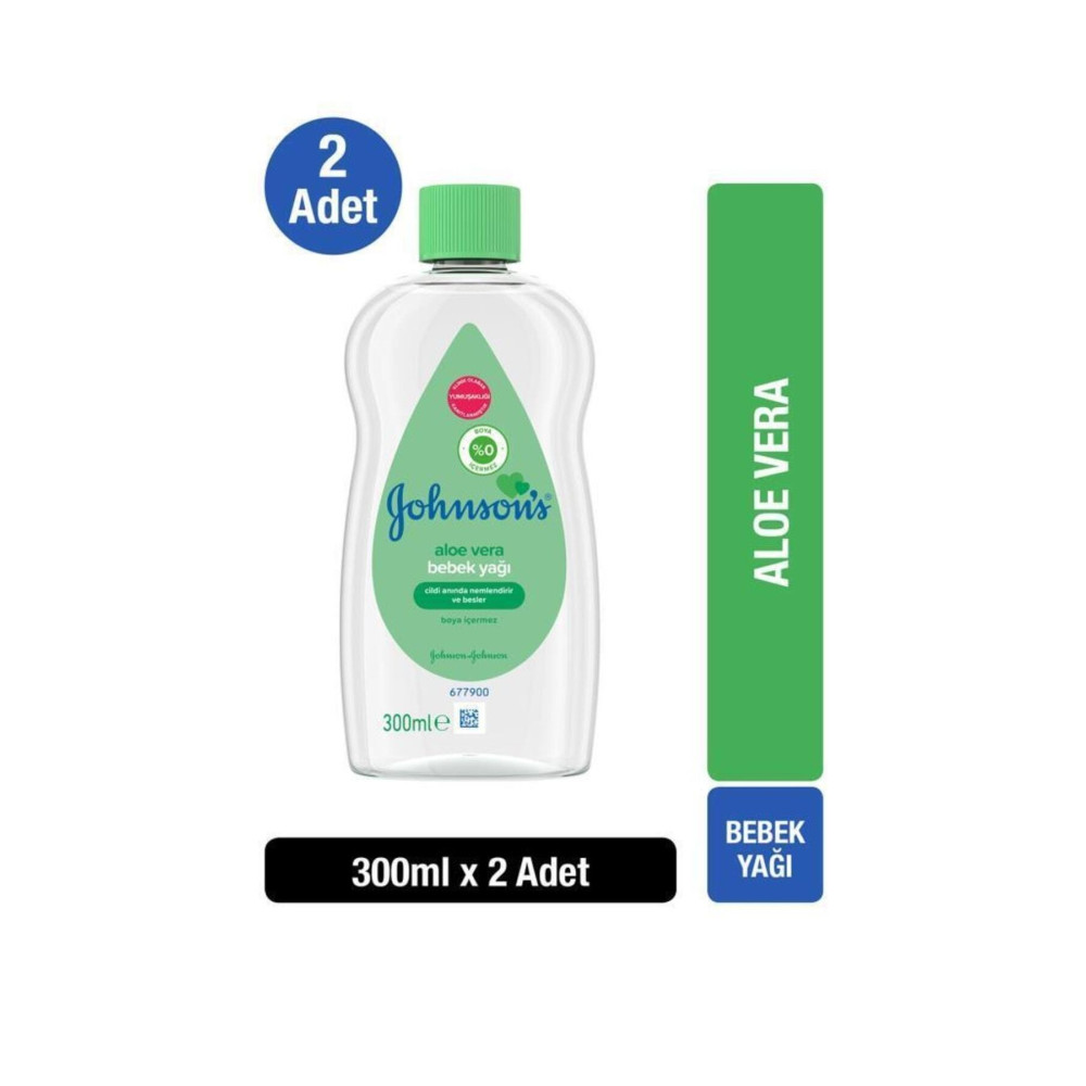 Johnsons Johnsons Baby Yağ Aloe Vera 300 ml X 2 Adet Bebek Vücut Kremi Fiyatı